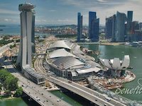 Singapore panoramic view